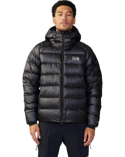 Mountain Hardwear Phantom Alpine Down Hooded Jacket - Black