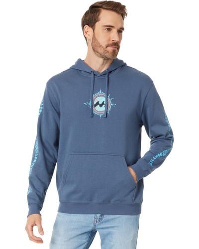 Billabong Short Sands Pullover Graphic Sweatshirt - Blue