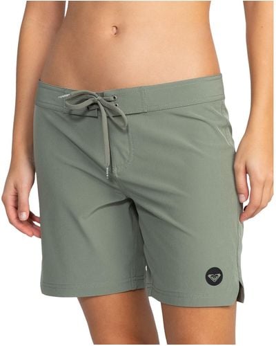 Roxy To Dye 7" Boardshort Board Shorts - Green