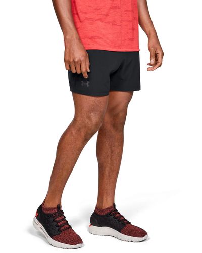 Under Armour Qualifier Wg Perf Short 5in - Red