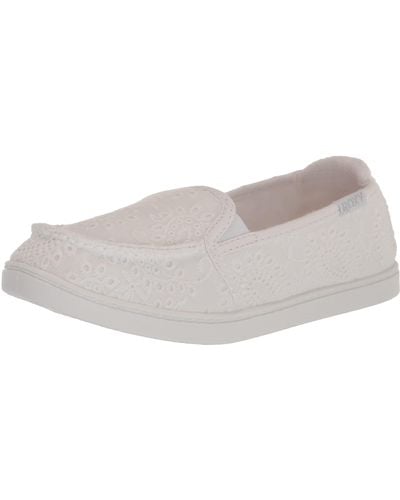 Roxy Minnow Slip On Sneaker Shoe Loafer Flat - Black