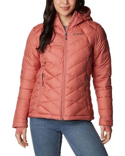 Columbia Heavenly Hooded Jacket - Red