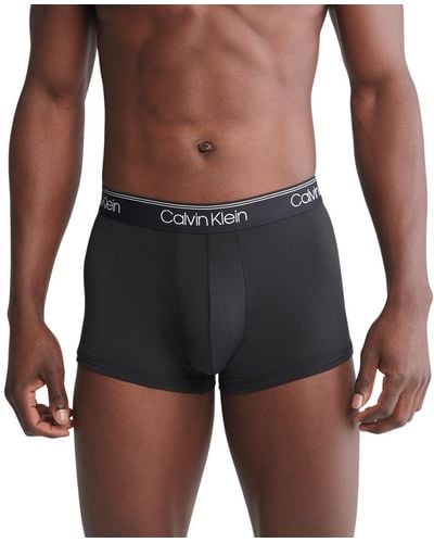 Calvin Klein Micro Stretch 3-pack Low Rise Trunk - Multicolor
