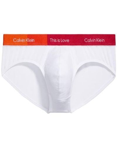 Calvin Klein This Is Love Pride Colorblock Cotton Underwear - Red
