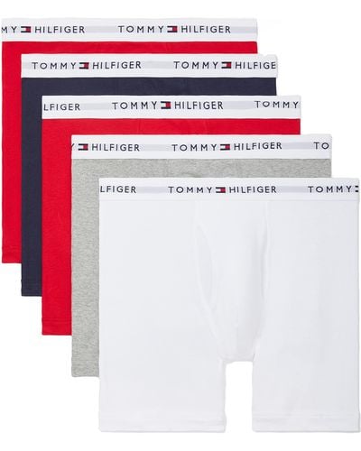 Tommy Hilfiger Cotton Classics 5-pack Boxer Brief - White