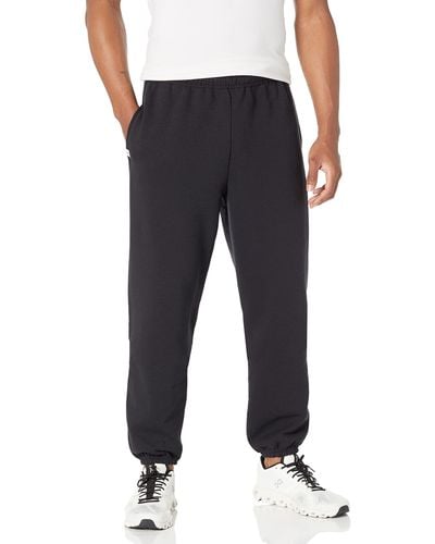 Russell Dri-power Closed-bottom Sweatpants With Pockets - Black