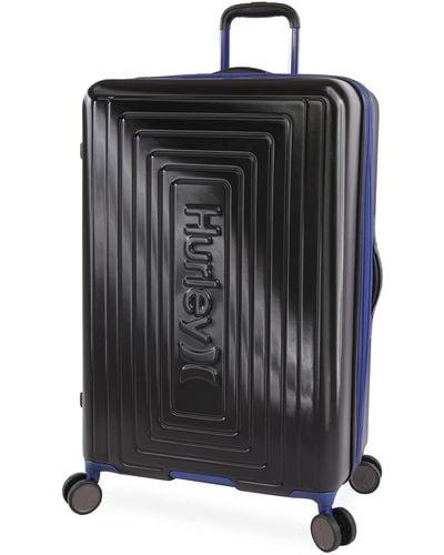 Hurley Suki Hardside Spinner Luggage - Black