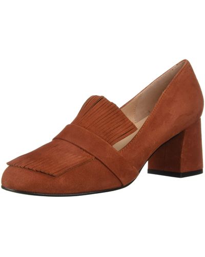 French Sole Tomtom Pump - Brown