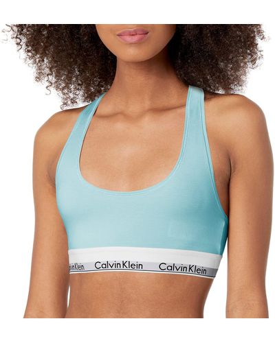 Calvin Klein Modern Cotton Bralette F3785 - Blue