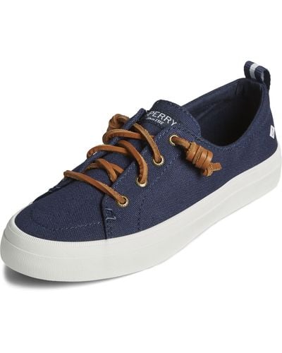 Sperry Top-Sider S Crest Vibe Linen Sneaker - Blue