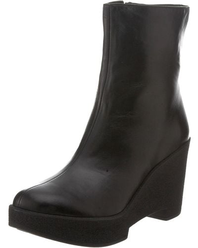 Robert Clergerie Crazy Ankle Boot,black Nappa,6 B Us
