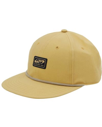 Quiksilver Taxer Snapback Hat - Yellow
