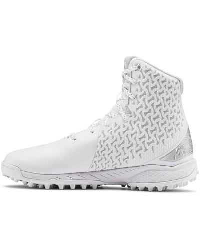 Under Armour Ua Highlight Turf Lacrosse Cleats 5.5 White