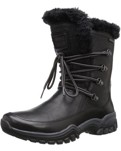 Rockport Finna Mid Us 5 Black Snow Boot