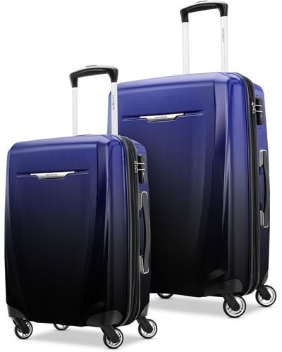 Samsonite Winfield 3 Dlx Hardside Expandable Luggage With Spinners - Blue