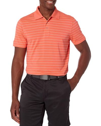 Amazon Essentials Slim-fit Quick-dry Golf Polo Shirt - Orange
