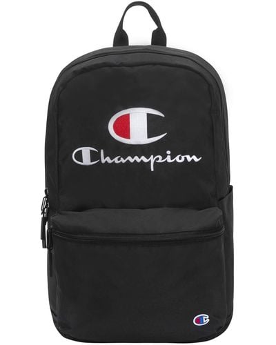 Champion Unisex Adult Momentum Backpacks - Black