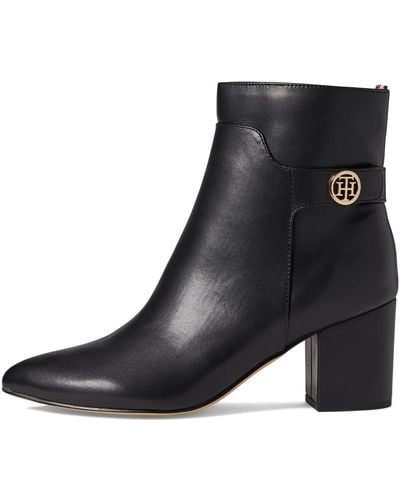 Tommy hilfiger ankle boots sale hotsell