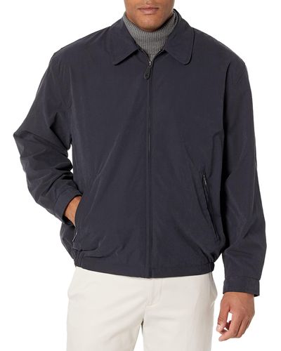 London Fog Auburn Zip-front Golf Jacket (regular & Big-tall Sizes) - Blue