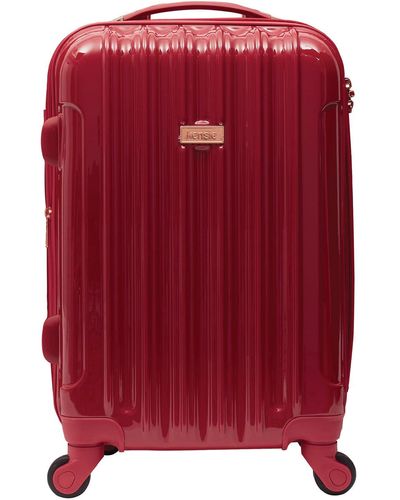 Kensie Alma Hardside Spinner Luggage - Red