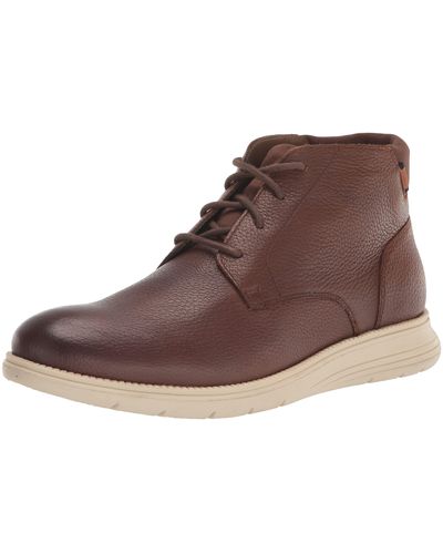 Dr. Scholls Dr. Scholl's S Tracker Chukka Boot Brown Leather 9 M