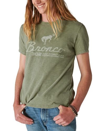 Lucky Brand Ford Bronco Tee - Green