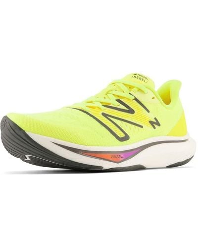 New Balance Fuelcell Rebel V3 Running Shoe - Yellow