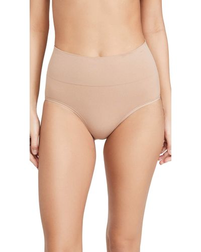 Yummie Livi Comfortably Curved Shaping Briefs - Natural