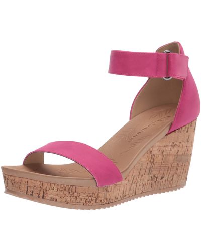 Chinese Laundry Cl By Kaya Wedge Sandal - Pink