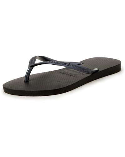 Havaianas Brazil Flip Flop Sandals - Black