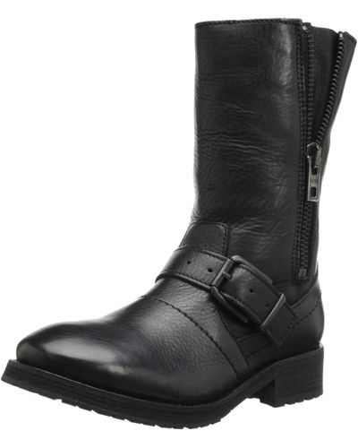 DIESEL Roxy Roll Ladyburne Boot,black,10 M Us