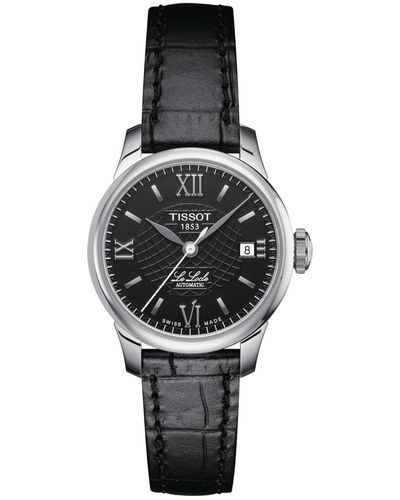 Tissot S Le Locle 316l Stainless Steel Case Swiss Automatic Watch - Black