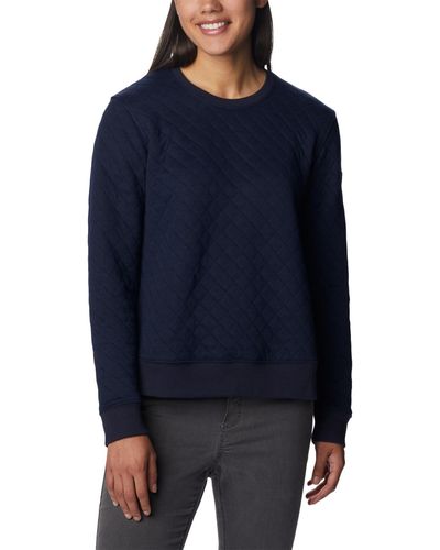 Columbia Lodge Quilted Crew - Blue