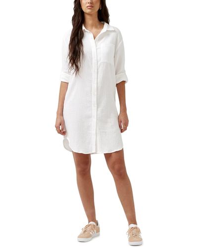Felpa Donna Buffalo David Bitton Modello Ripley - Arruffata Con Finto Collo - Colore Top - Nuova Con Etichette