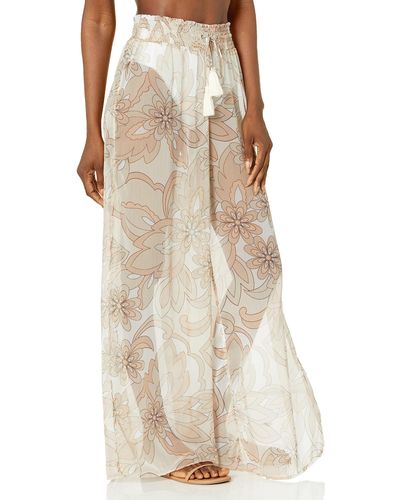 Ramy Brook Standard Coco Wide Leg Pant - Natural
