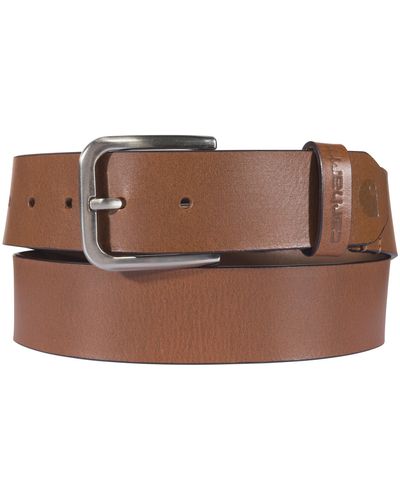 Carhartt Rugged Flex Bridle Leather Belt - Brown