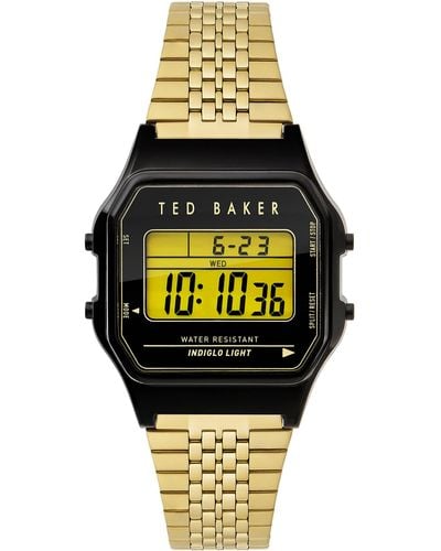 Ted Baker Ted 80's Stainless Steel Bracelet Watch 35.5mm - Metallic