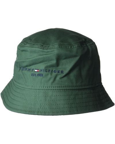 Tommy Hilfiger Th Established Bucket Hat - Green