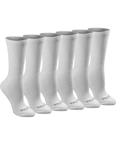 Dickies Dritech Advanced Moisture Wicking Crew Socks - White