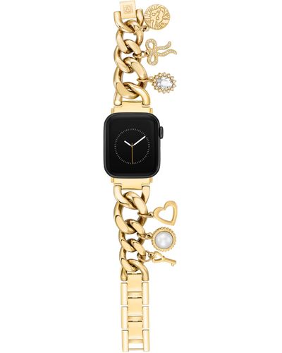 Anne Klein Fashion Chain Bracelet For Apple Watch - Metallic