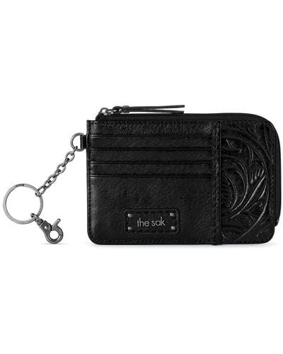 The Sak Iris Wallet In Leather - Black