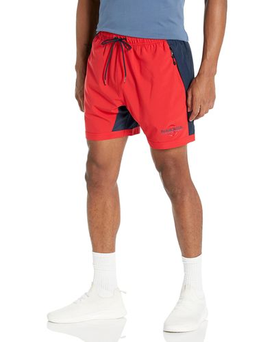 Nautica Standard Competition Sustainably Crafted 6" Performance Short - Red