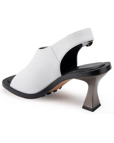 Aerosols, black, 2inch heel sandals New | Brown leather heels, Tan suede  heels, Black slingback heels