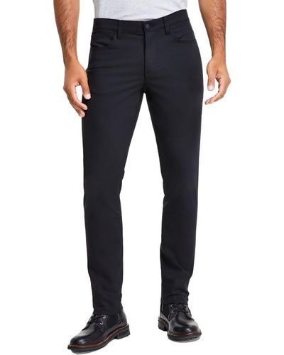 Calvin Klein Move 365 Stretch Wrinkle Resistant Tech Pant In Slim Fit - Black