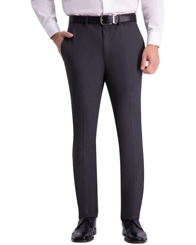 Kenneth Cole Reaction Skinny Fit Stretch Dress Pant - Black