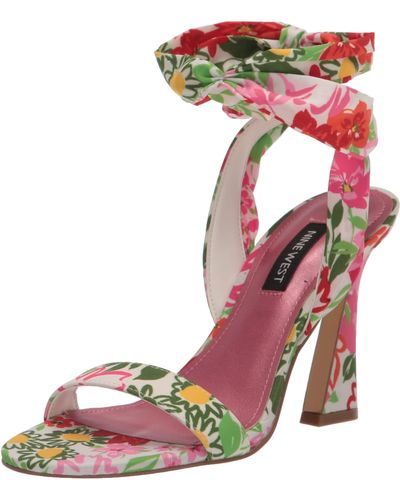 Nine West Kelsie Heeled Sandal - Pink