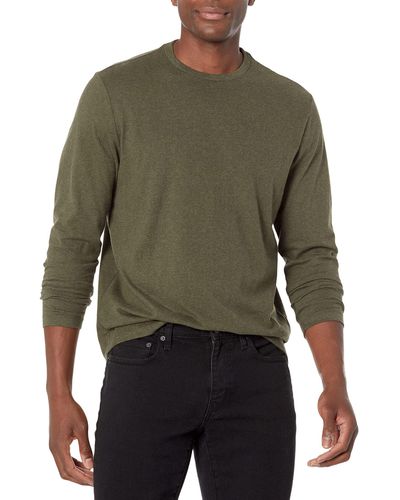 Amazon Essentials Regular-fit Long-sleeve T-shirt - Green