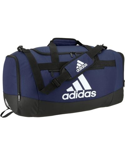 adidas Adult Defender 4 Medium Duffel Bag - Blue