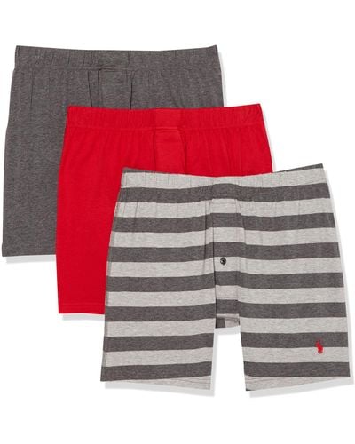 Polo Ralph Lauren Classic Fit Stretch Support Knit Boxer - Red