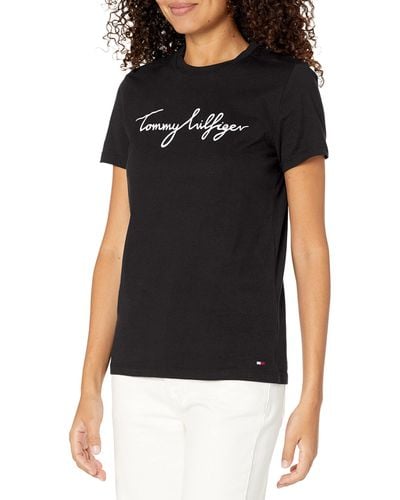 Tommy Hilfiger Hilfiger T-shirt - Black